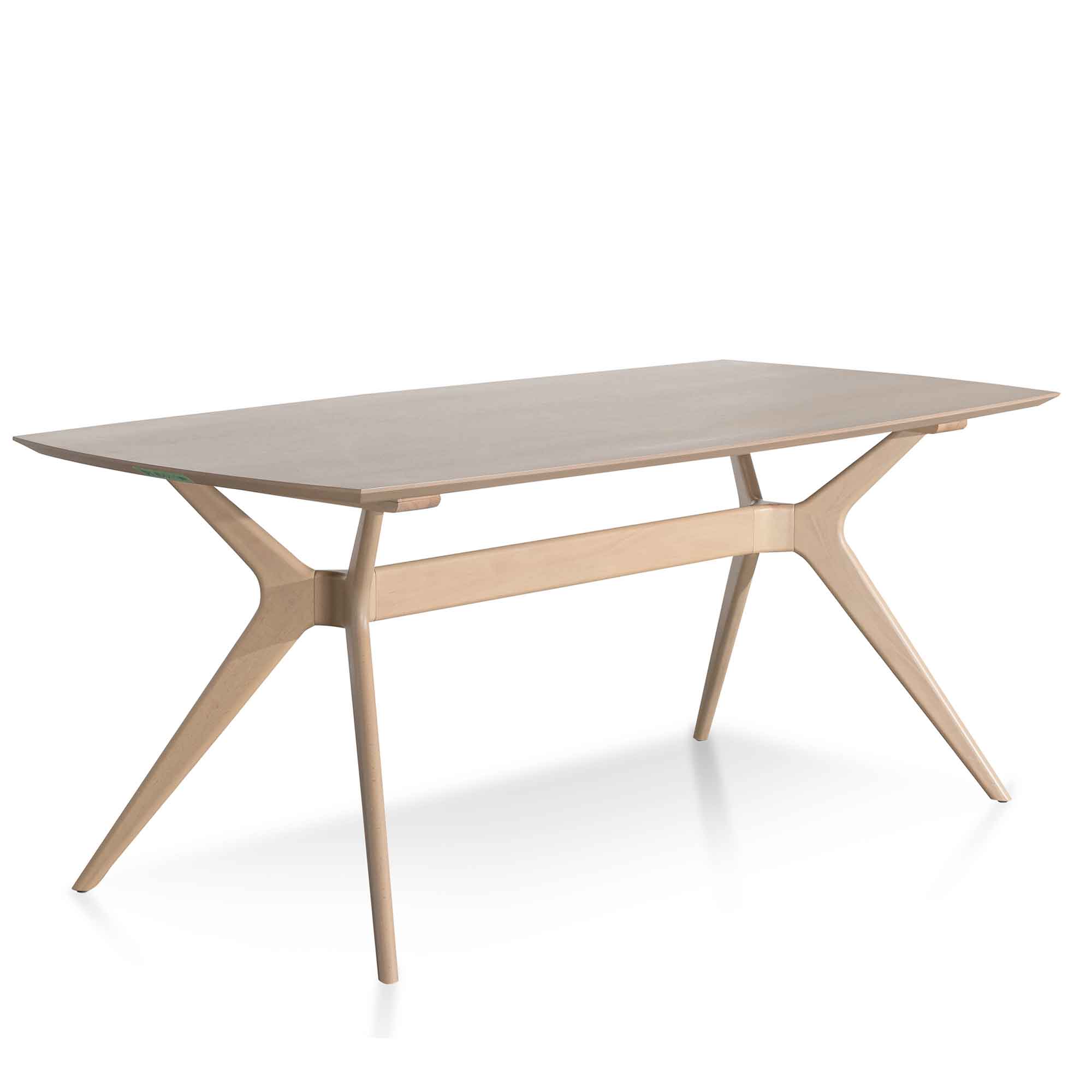 1.85m Siena Dining Table - Pale Oak