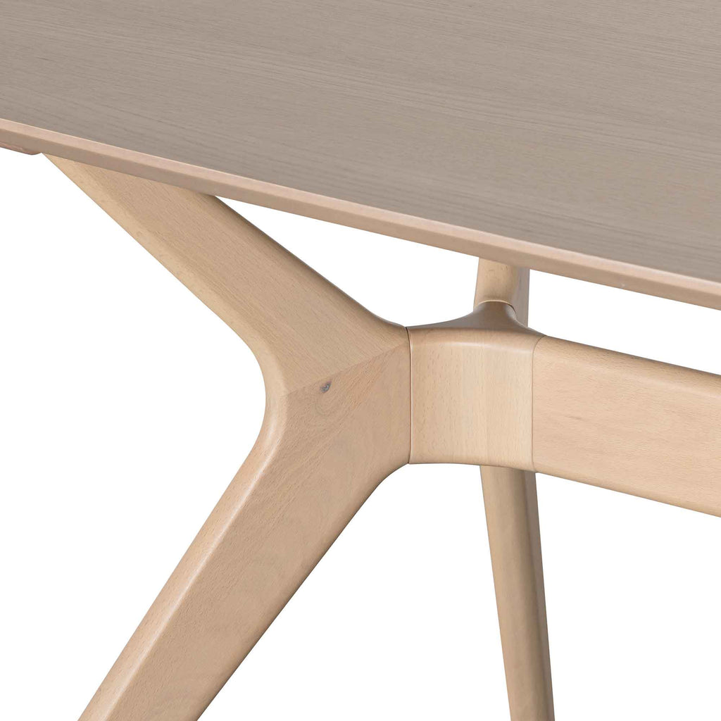1.85m Siena Dining Table - Pale Oak