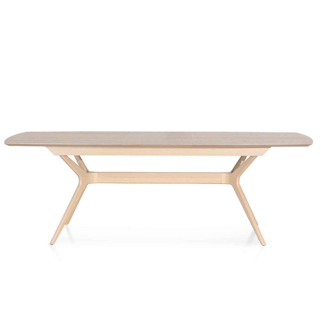 Extendable Siena Dining Table - Pale Oak
