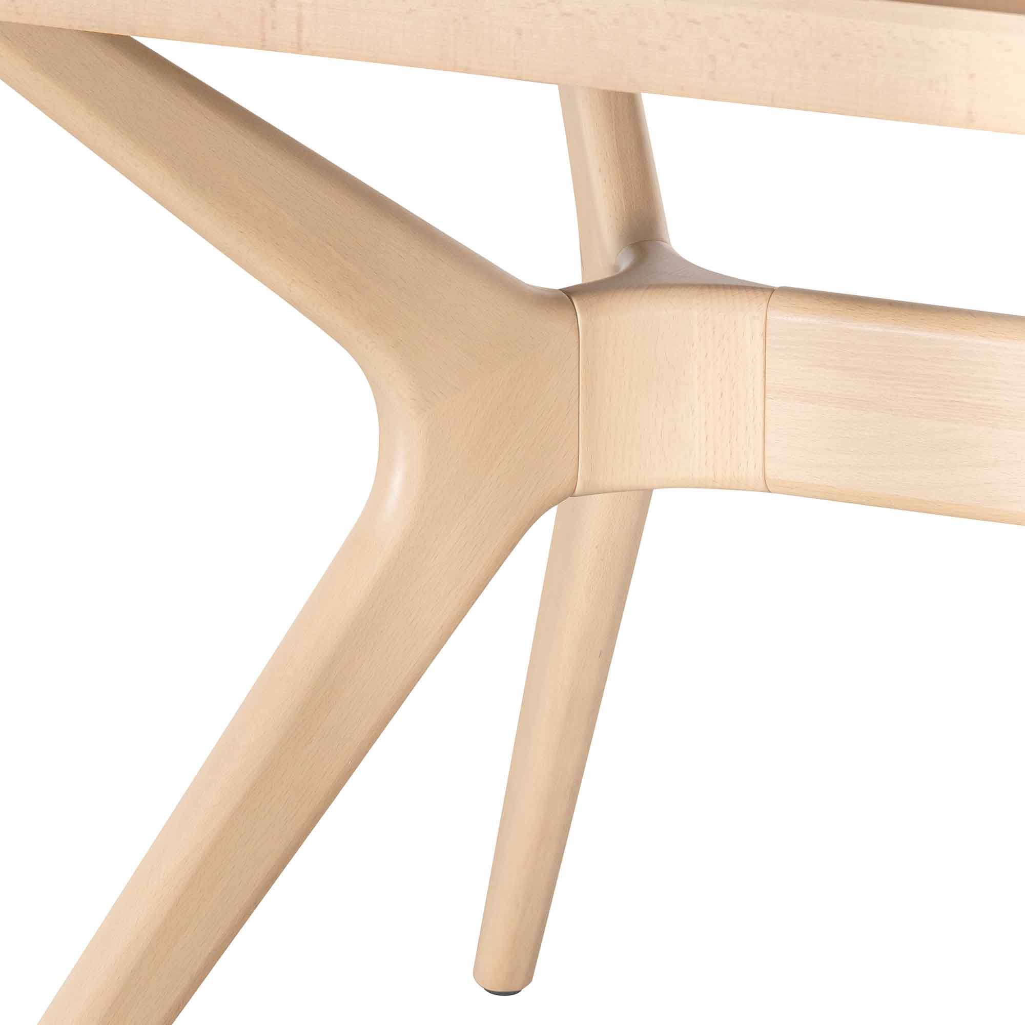 Extendable Siena Dining Table - Pale Oak