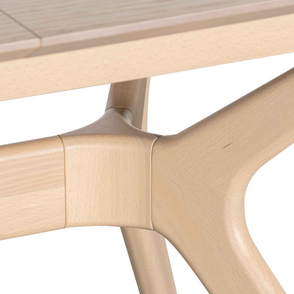 Extendable Siena Dining Table - Pale Oak