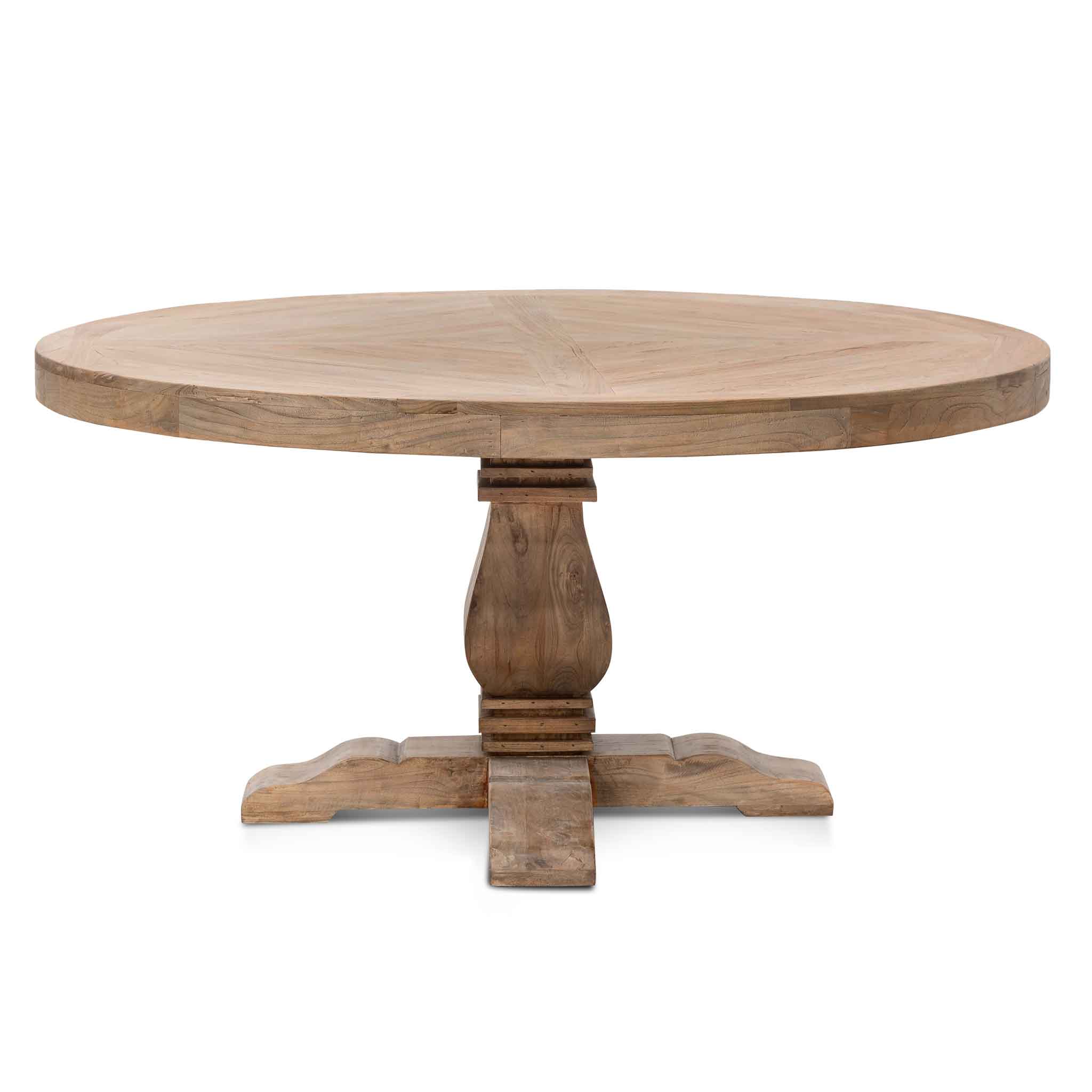1.6m Round Siena Dining Table - Natural