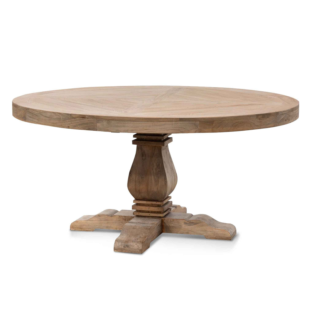 1.6m Round Siena Dining Table - Natural