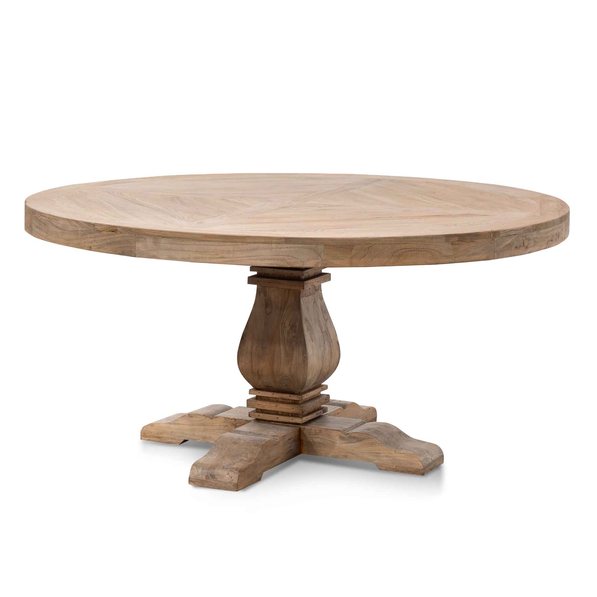 1.6m Round Siena Dining Table - Natural