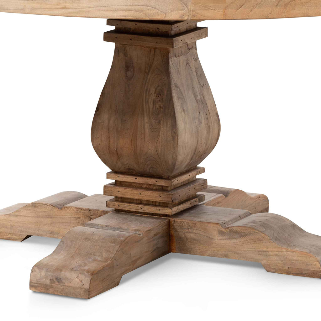 1.6m Round Siena Dining Table - Natural