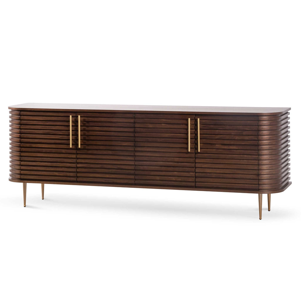 2.2m Modena Buffet Unit - Walnut