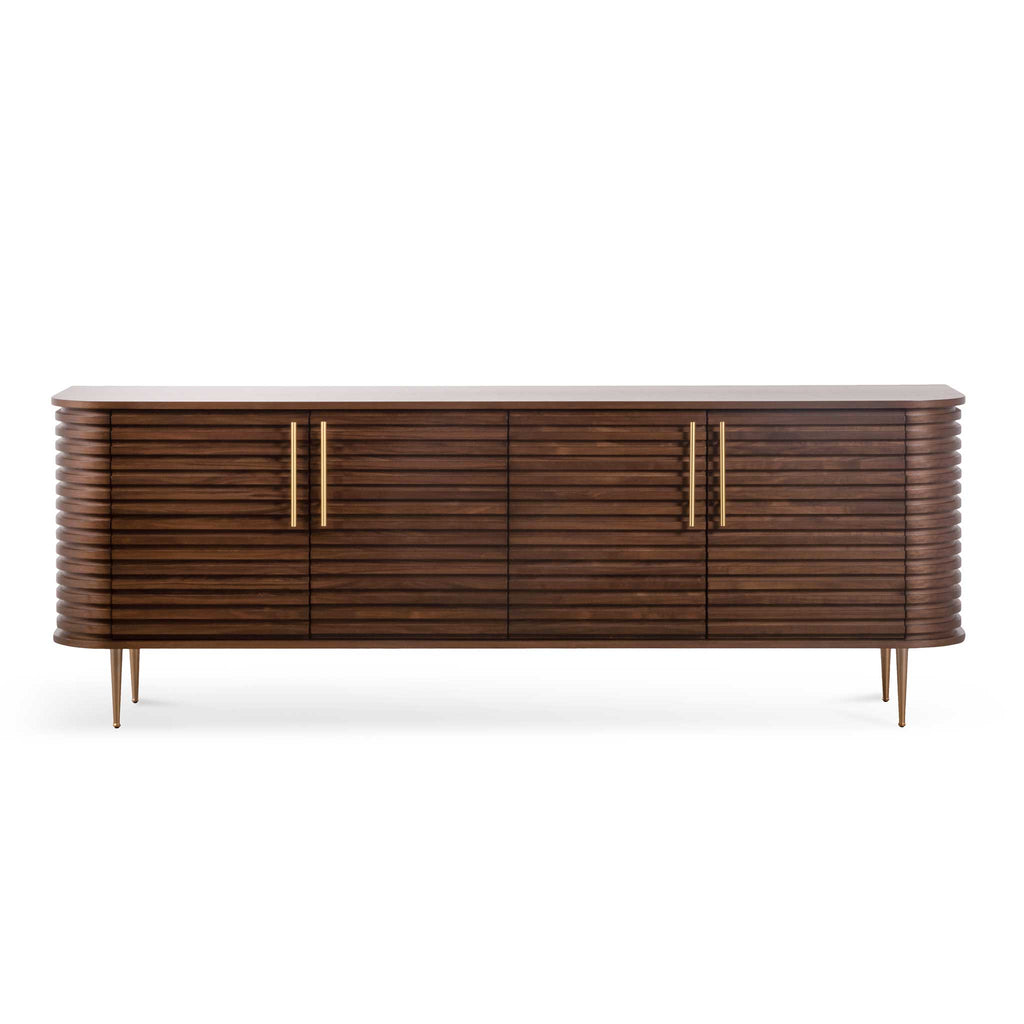 2.2m Modena Buffet Unit - Walnut
