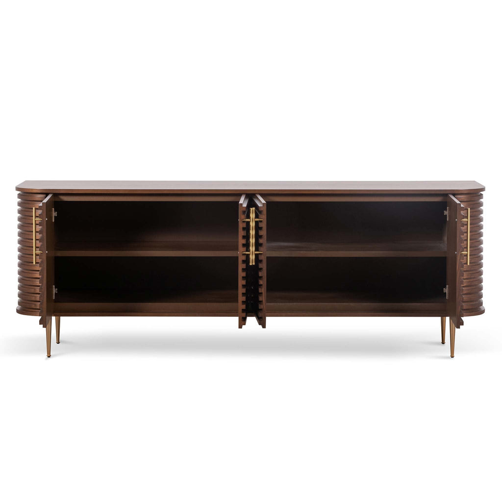 2.2m Modena Buffet Unit - Walnut