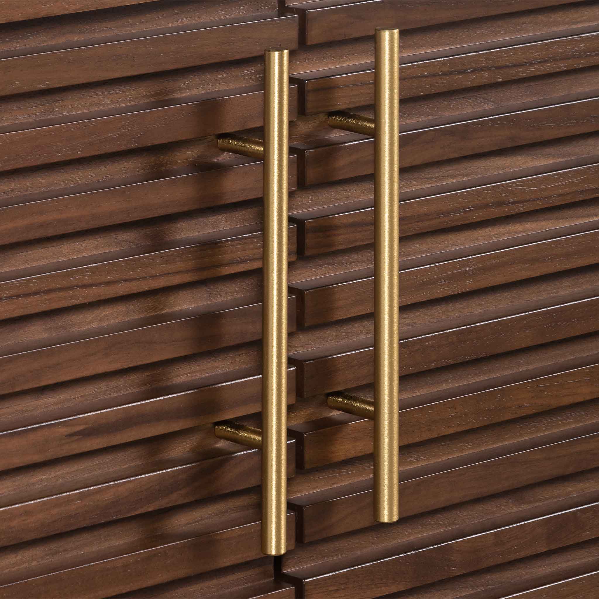 2.2m Modena Buffet Unit - Walnut