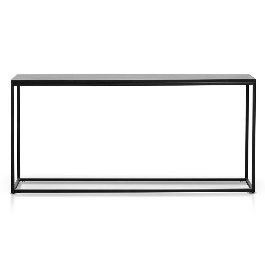 1.6m Ferrara Console Table - Full Black