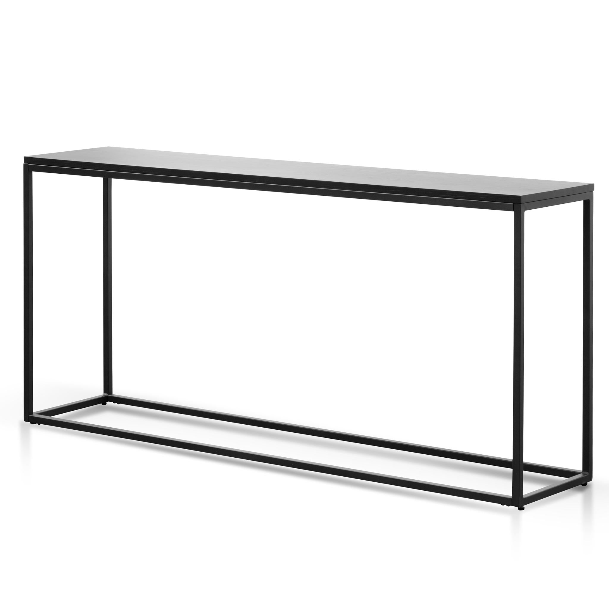 1.6m Ferrara Console Table - Full Black