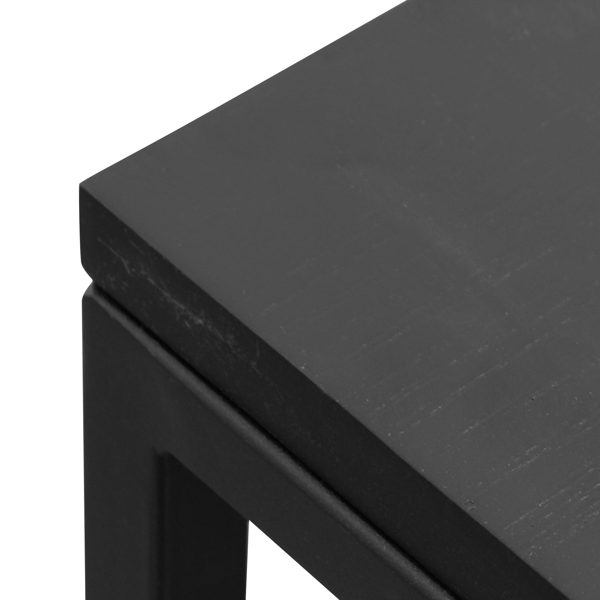 1.6m Ferrara Console Table - Full Black