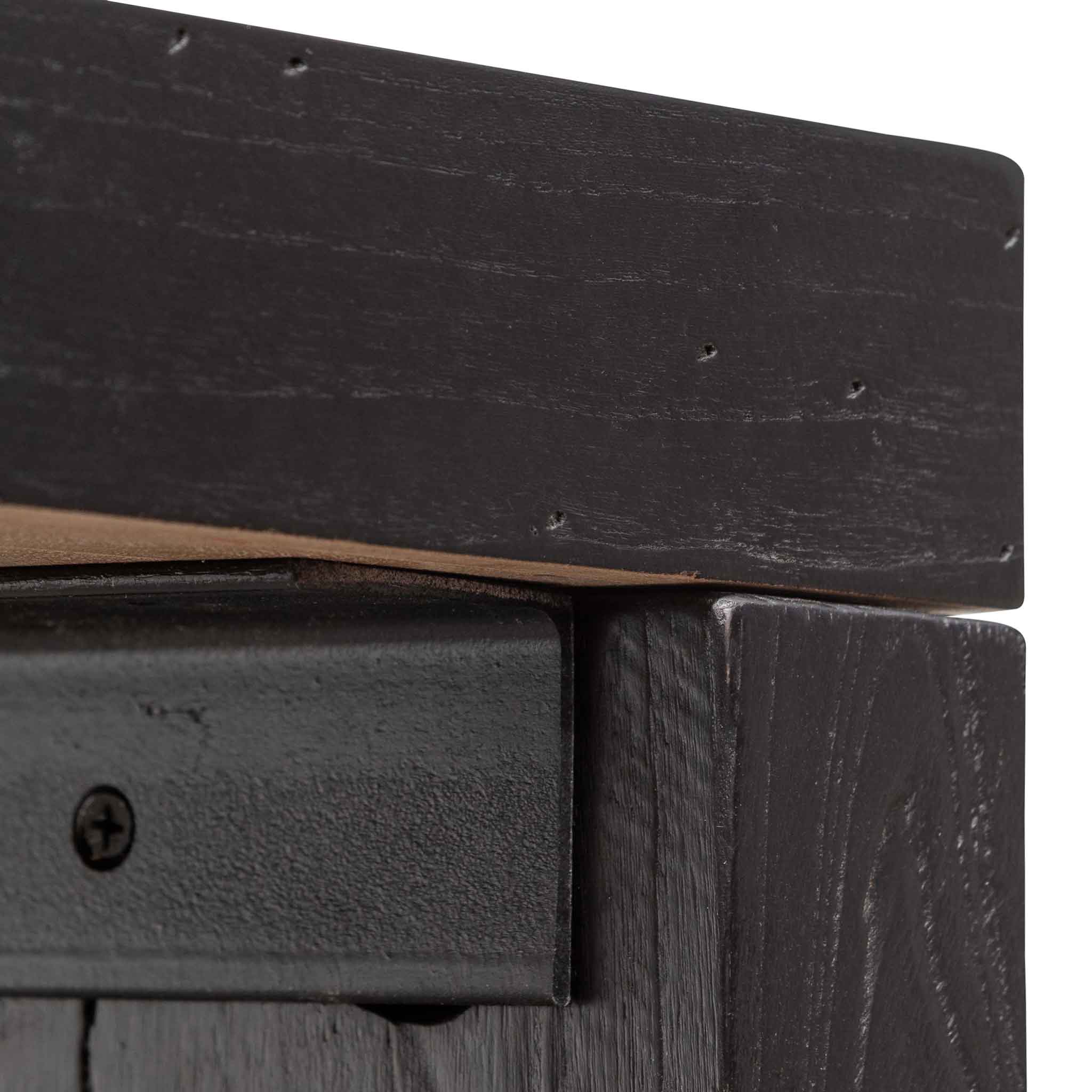 Reclaimed Ferrara Console Table - Black