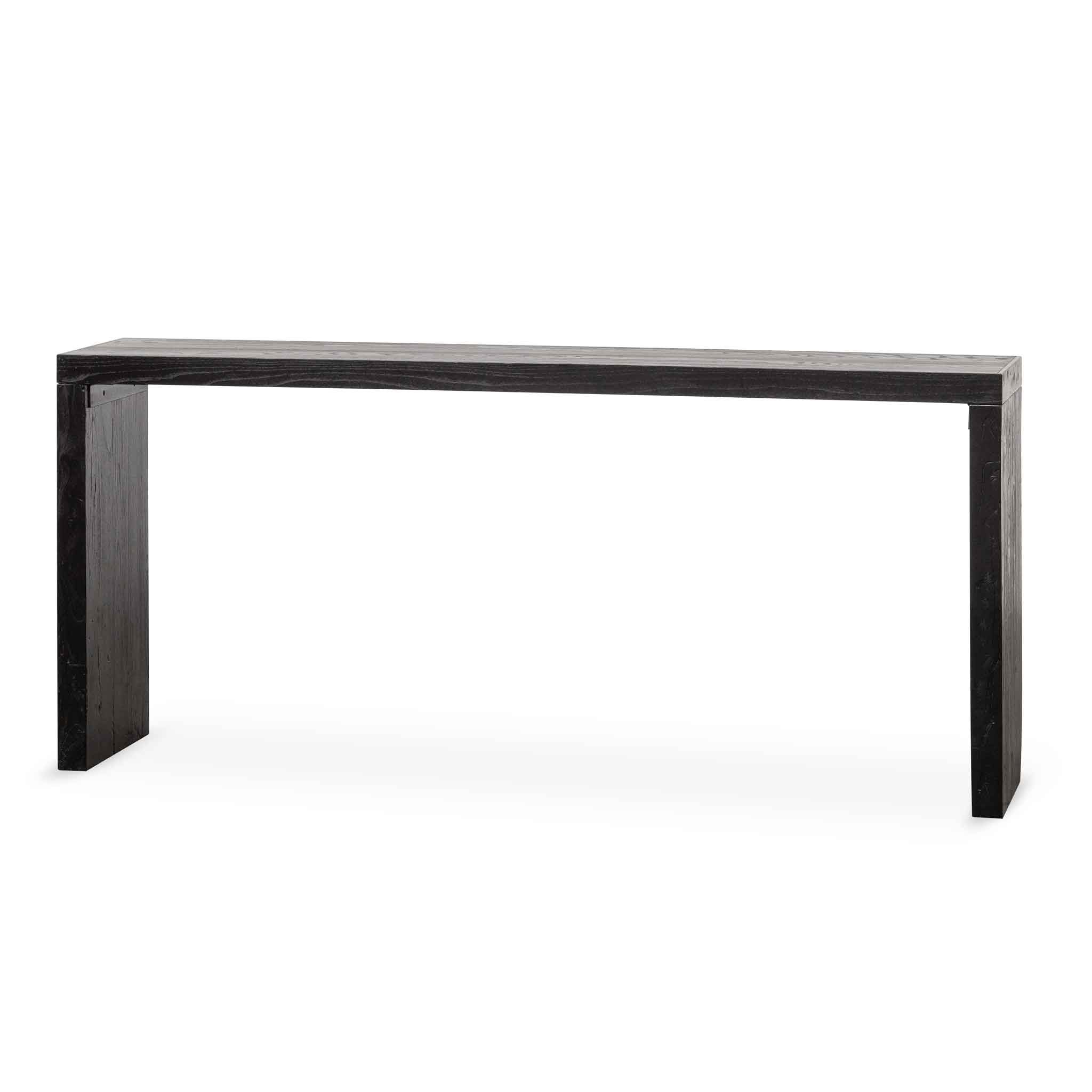 Reclaimed Ferrara Console Table - Black