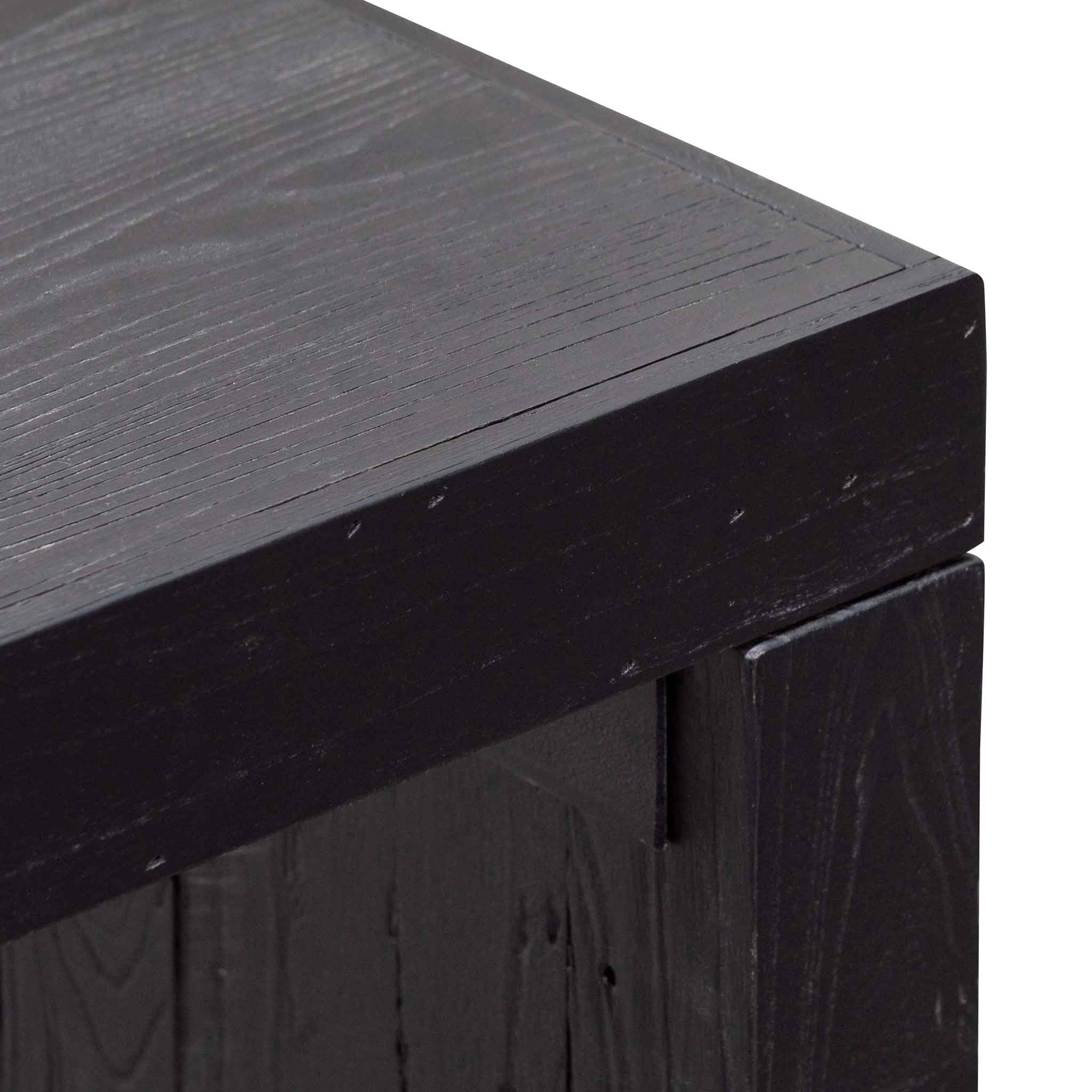 Reclaimed Ferrara Console Table - Black