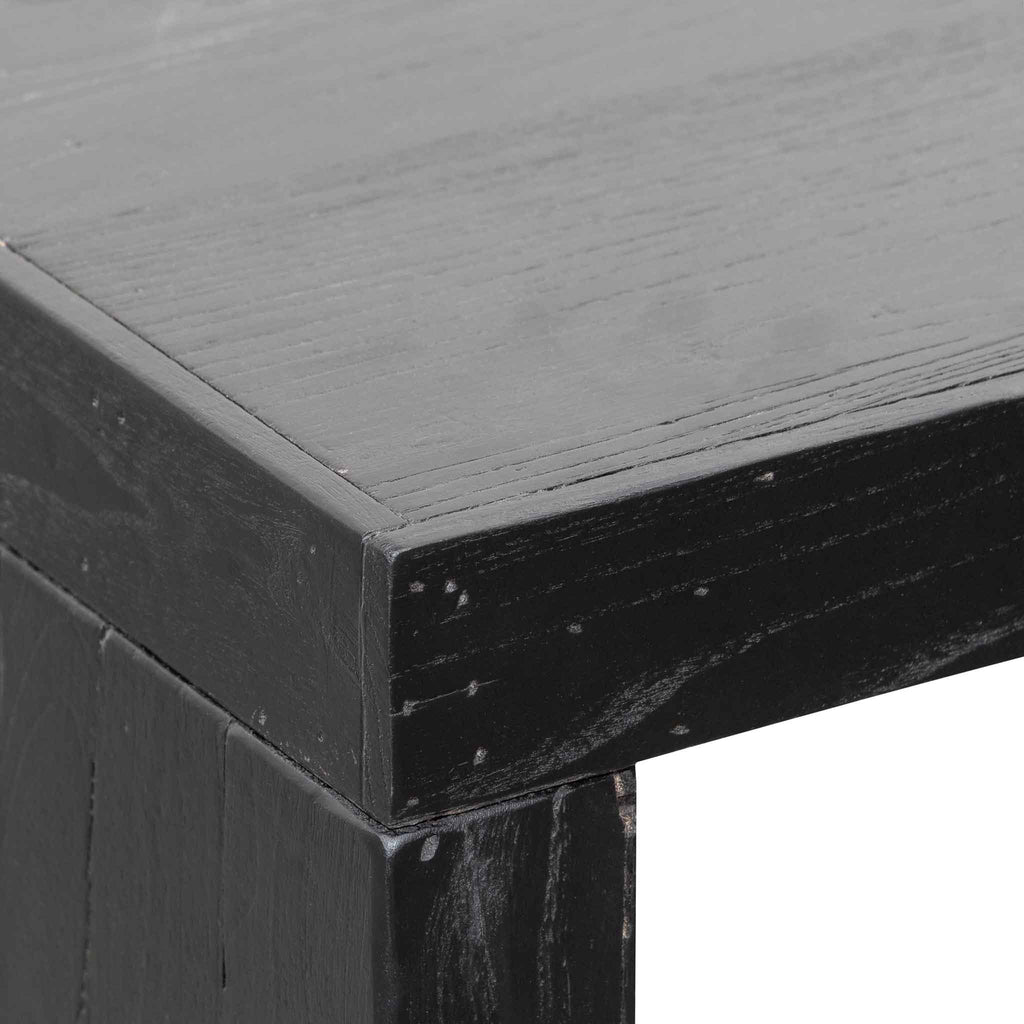 Reclaimed Ferrara Console Table - Black