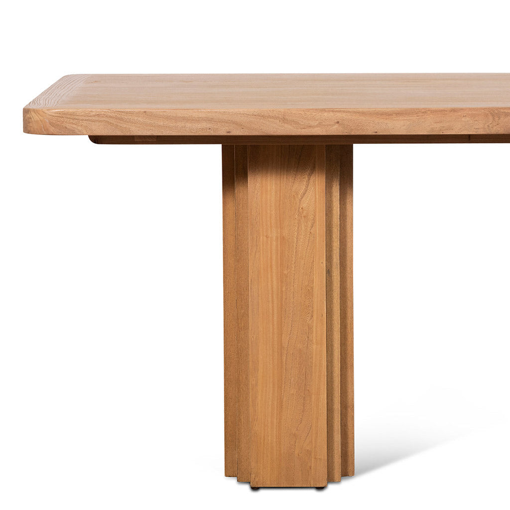 2.4m Elm Siena Dining Table - Natural