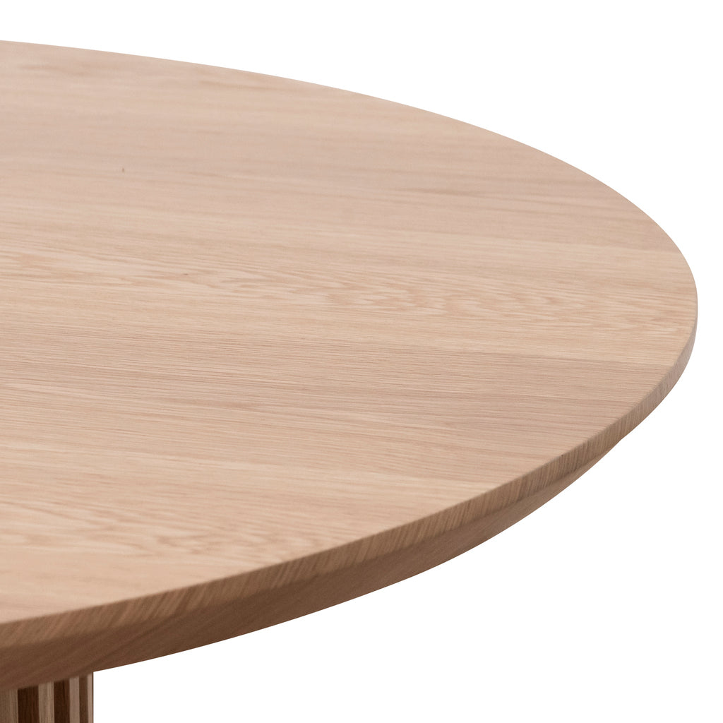 2.8m Wooden Siena Dining Table - Natural