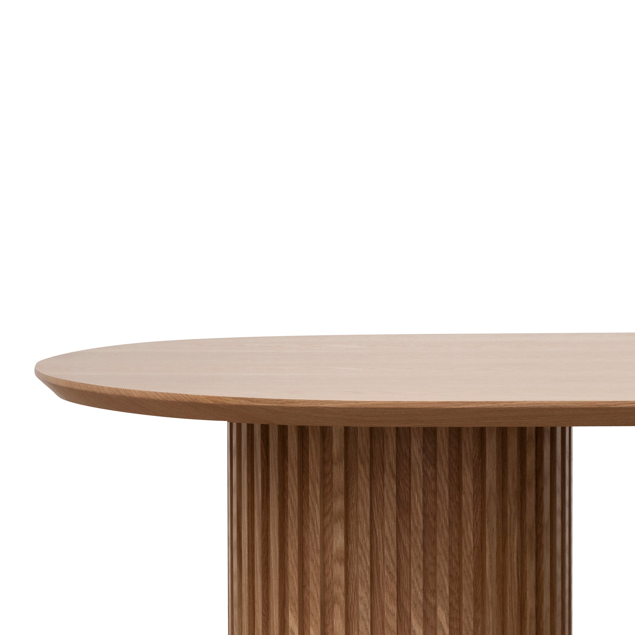 2.8m Wooden Siena Dining Table - Natural
