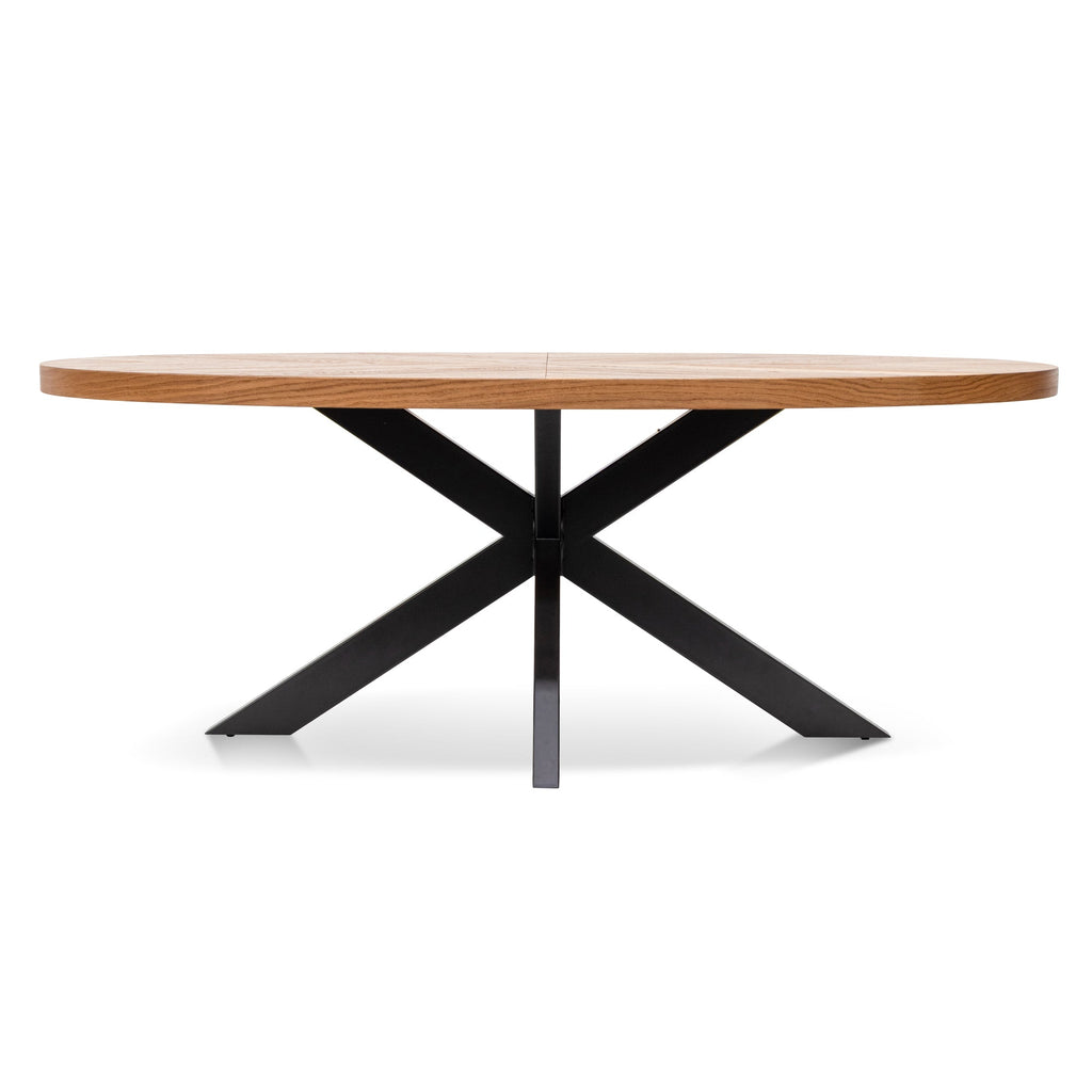 2m Siena Dining Table - European Knotty Oak
