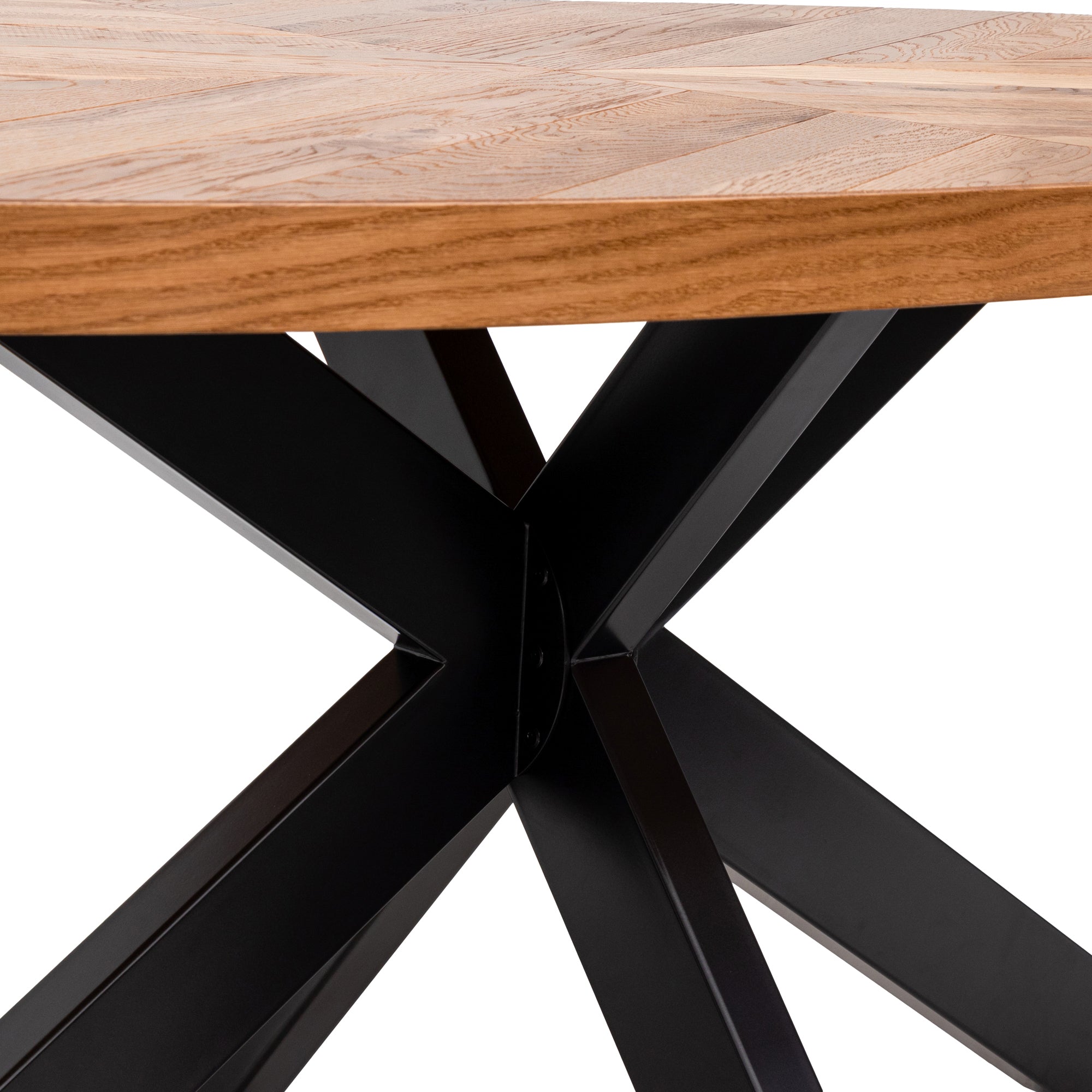 2m Siena Dining Table - European Knotty Oak