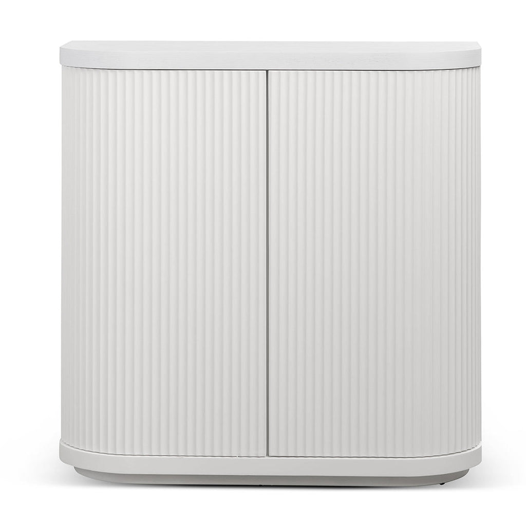 100cm Wooden Storage Cabinet - White