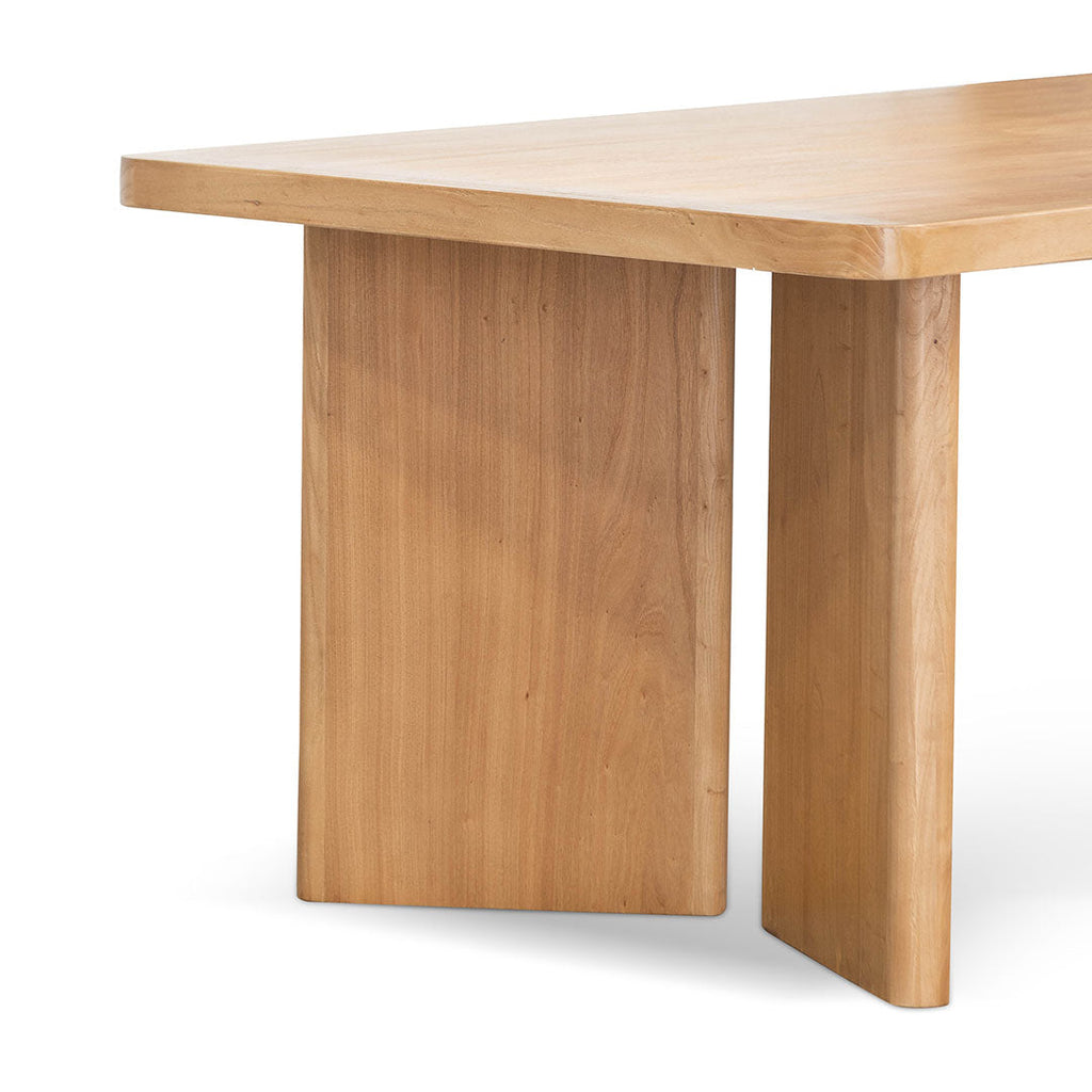 2.4m Elm Siena Dining Table - Natural