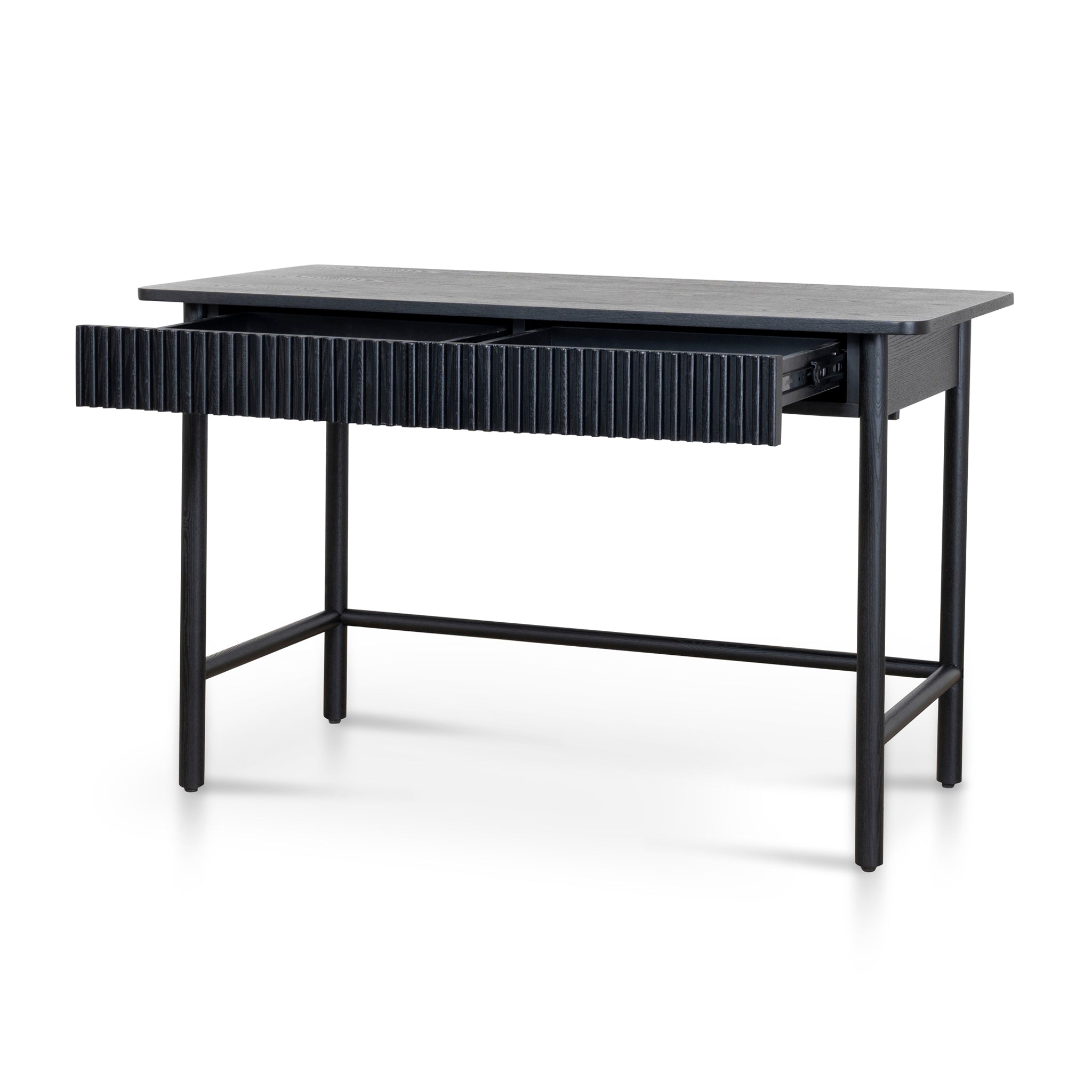 1.2m Milano Home Office Desk - Black