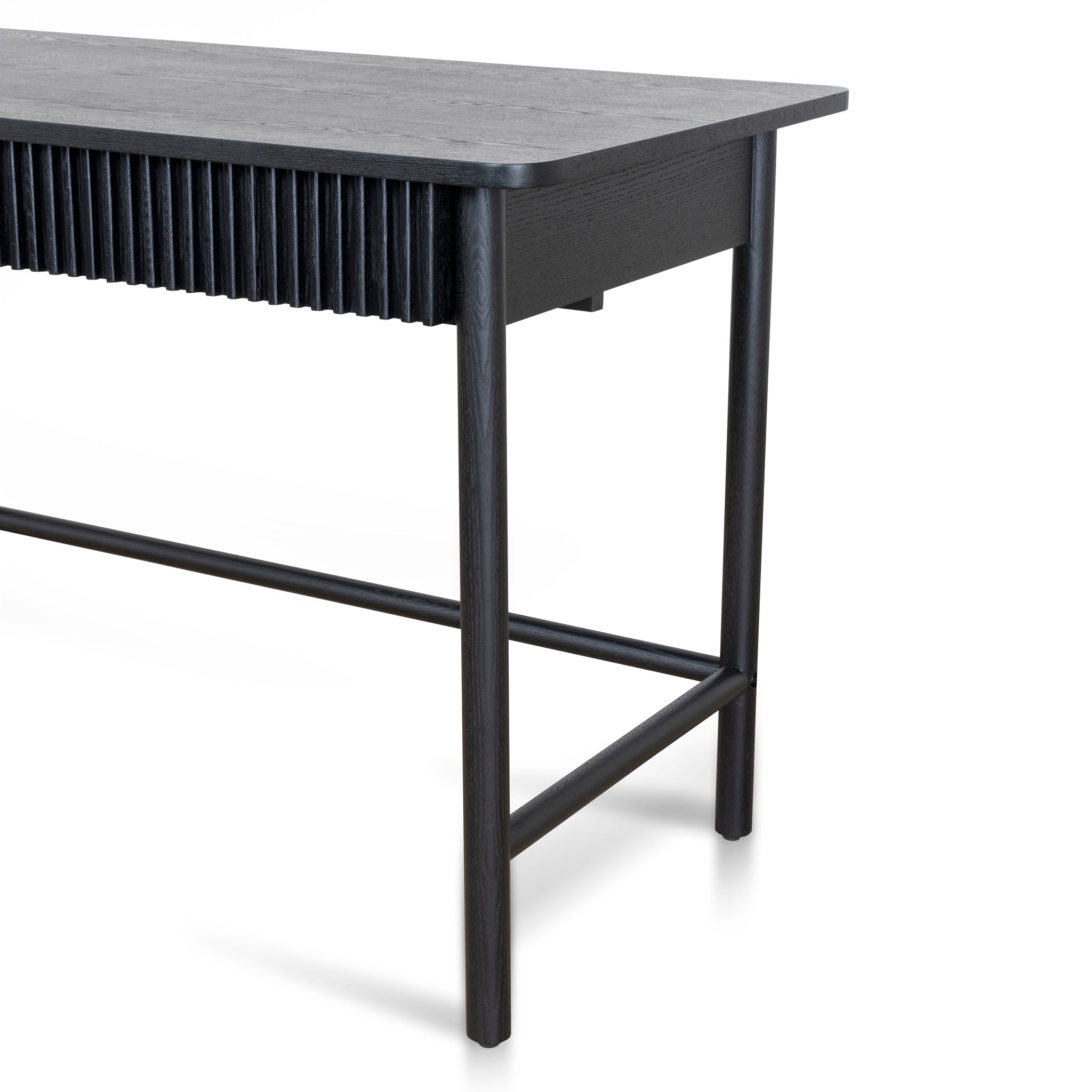 1.2m Milano Home Office Desk - Black