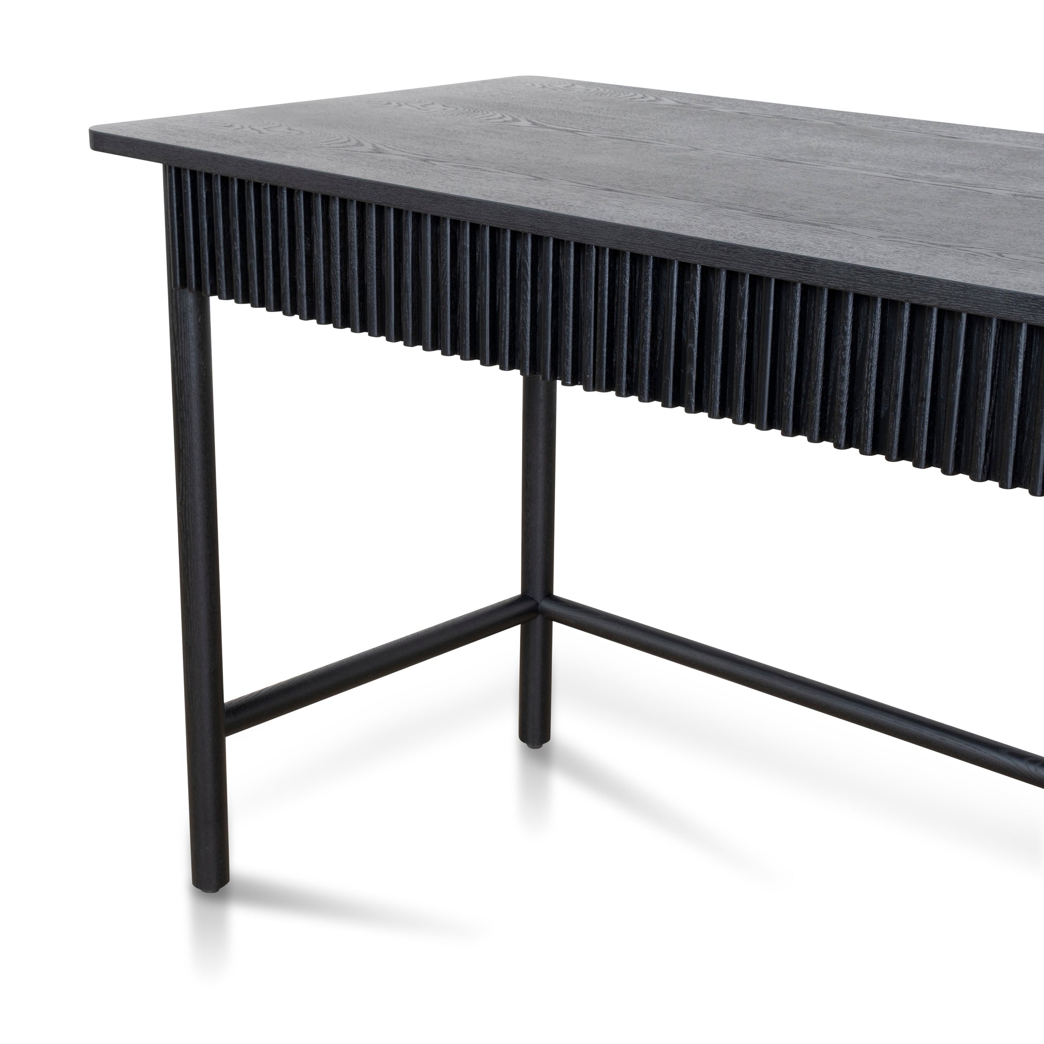 1.2m Milano Home Office Desk - Black