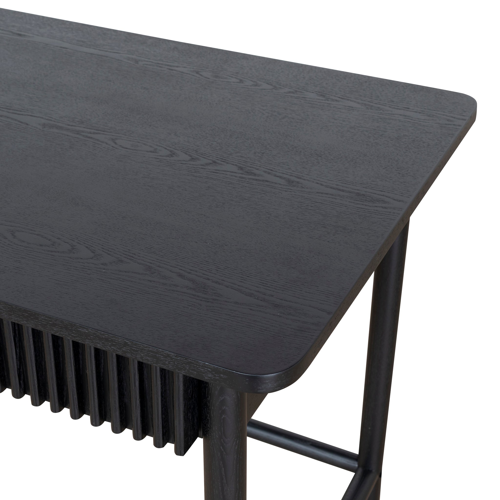 1.2m Milano Home Office Desk - Black