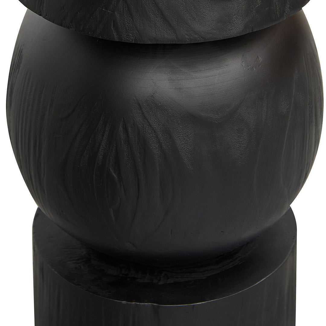 1.6m Ferrara Console Table - Full Black