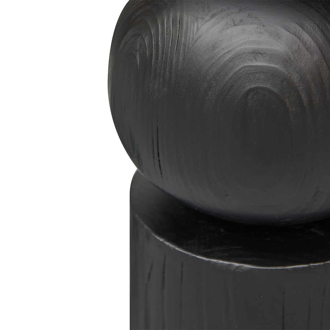 1.6m Ferrara Console Table - Full Black