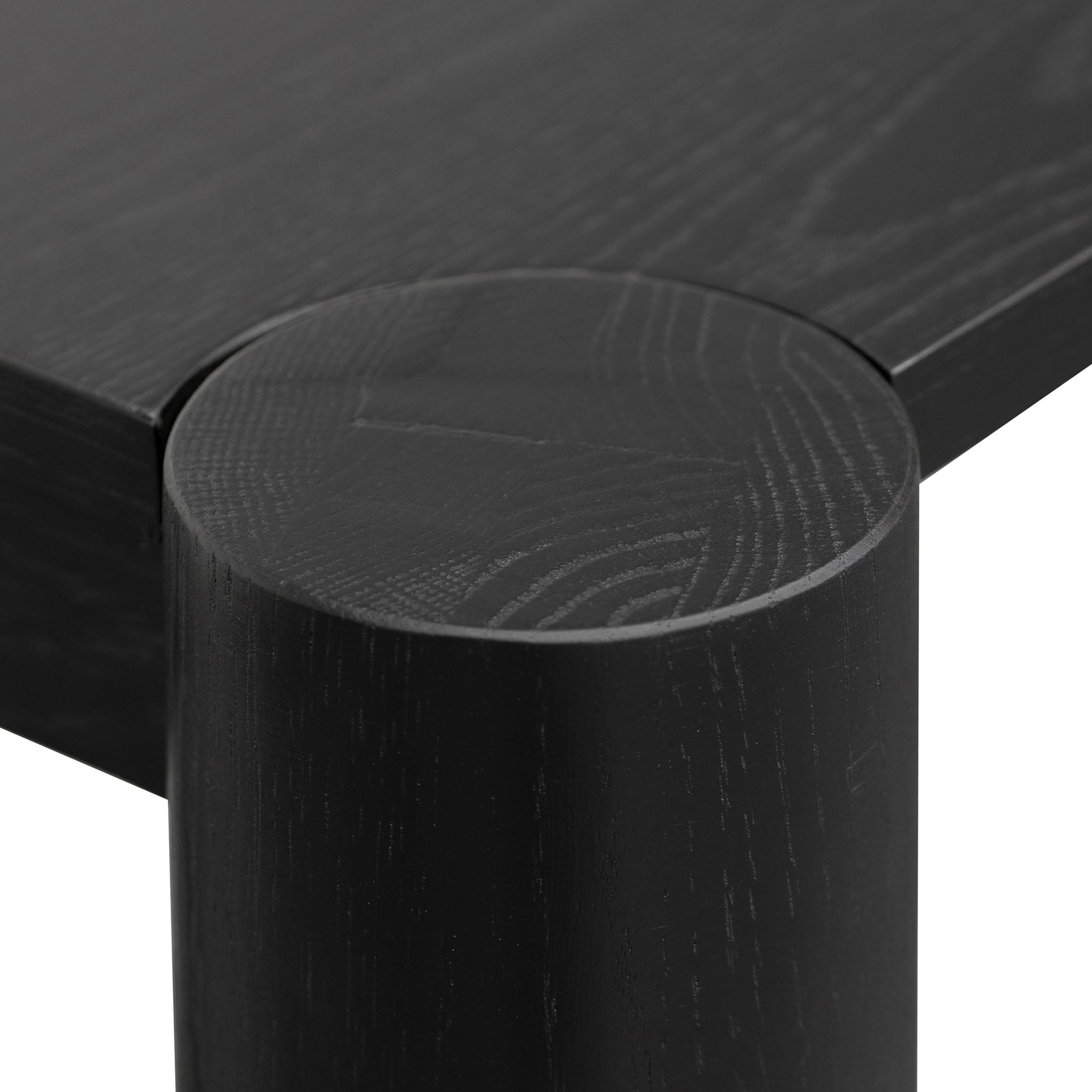 1.5m Ferrara Console Table - Full Black