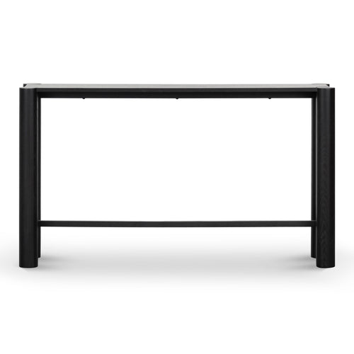 1.5m Ferrara Console Table - Full Black