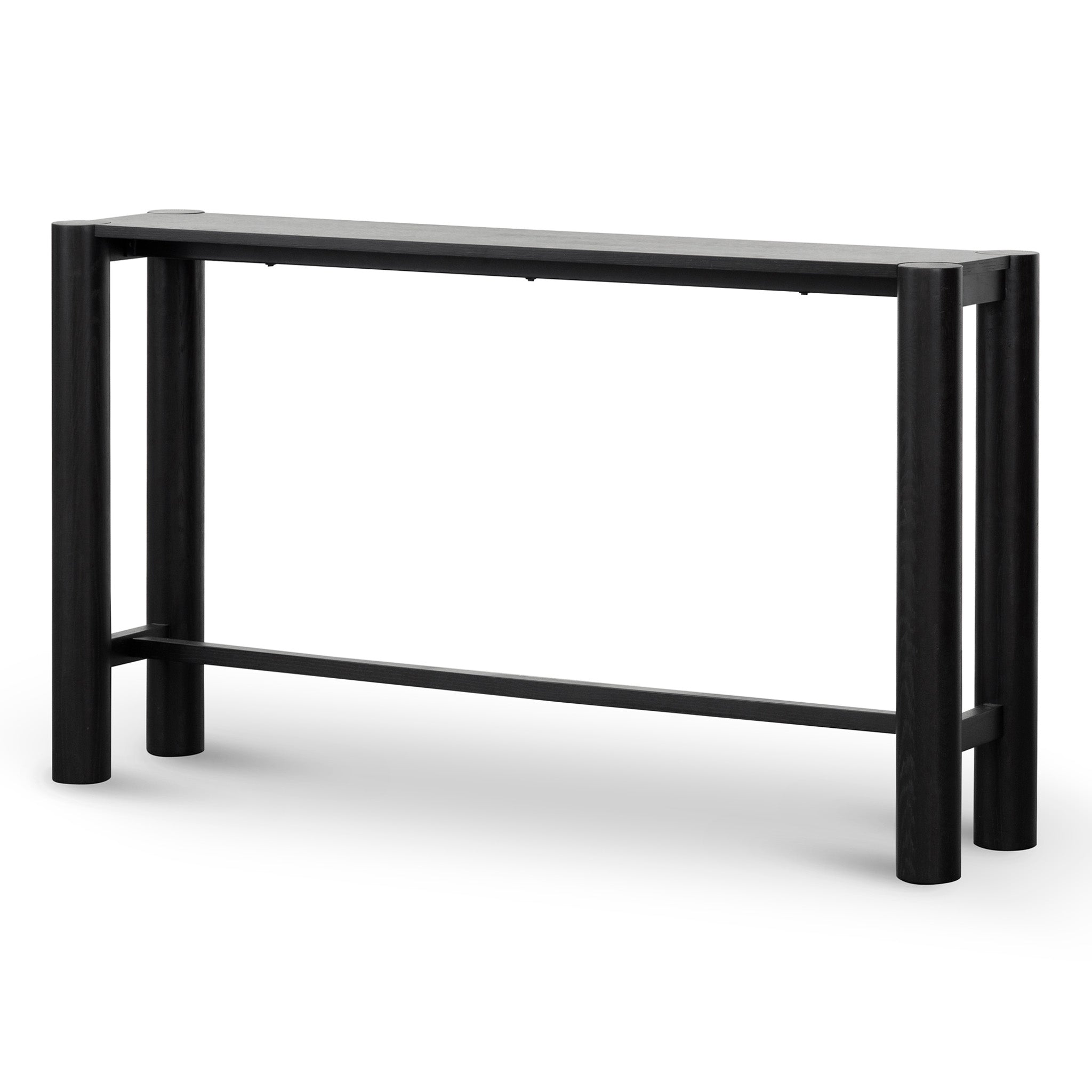 1.5m Ferrara Console Table - Full Black