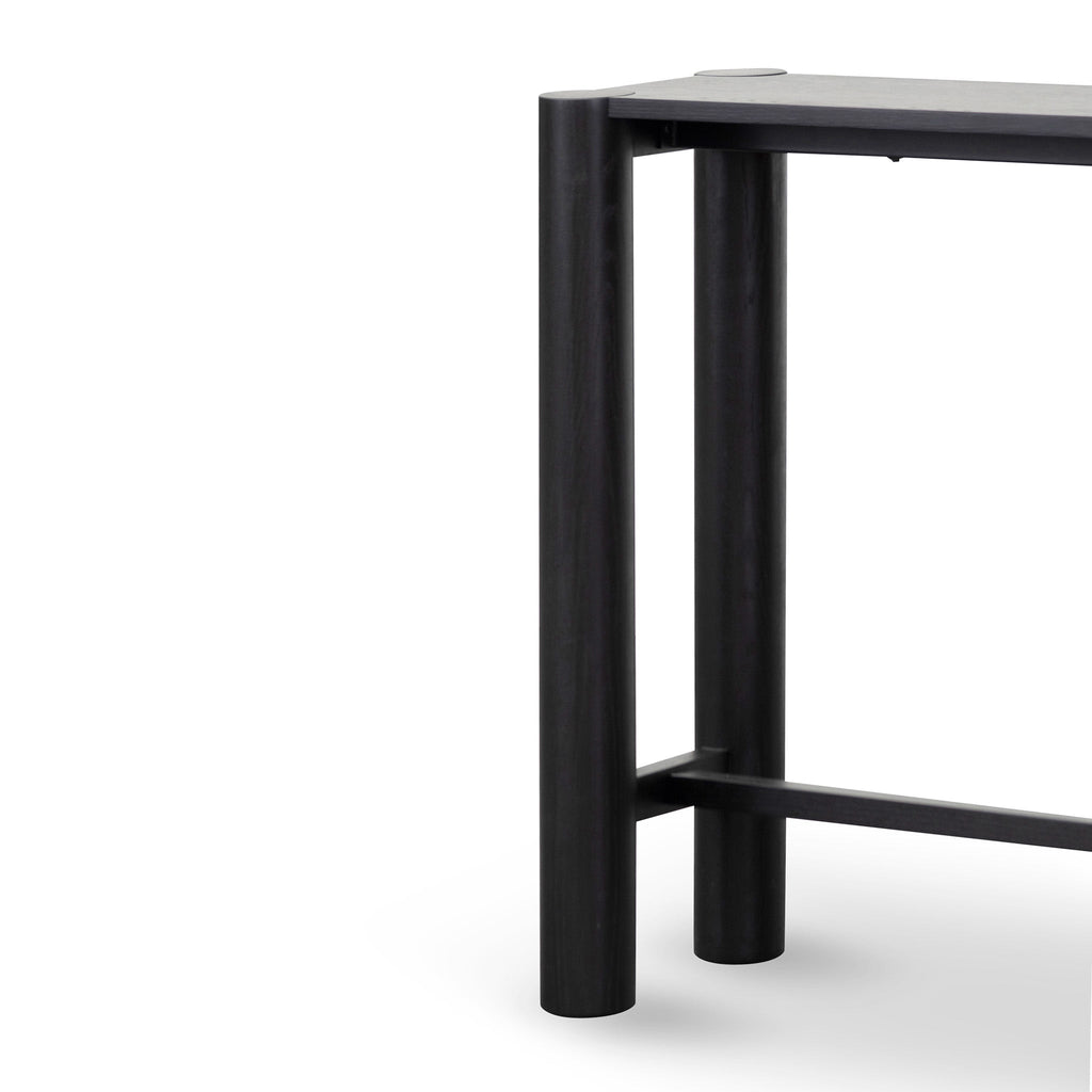 1.5m Ferrara Console Table - Full Black