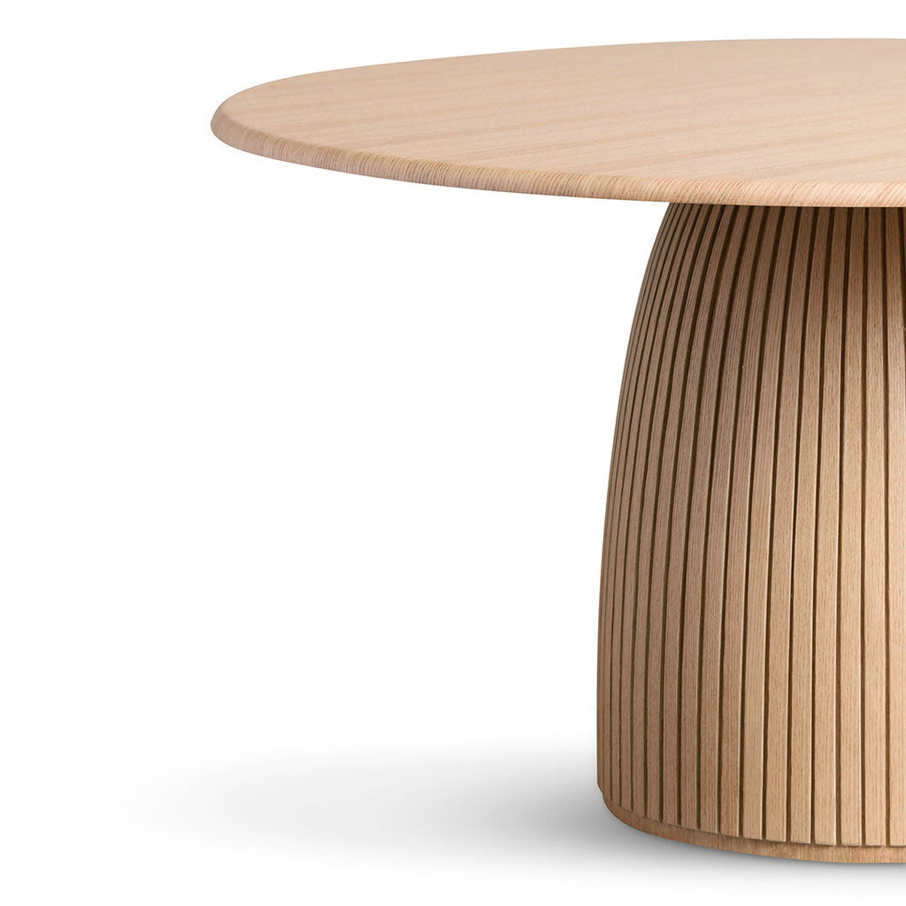 1.4m Round Siena Dining Table - Natural