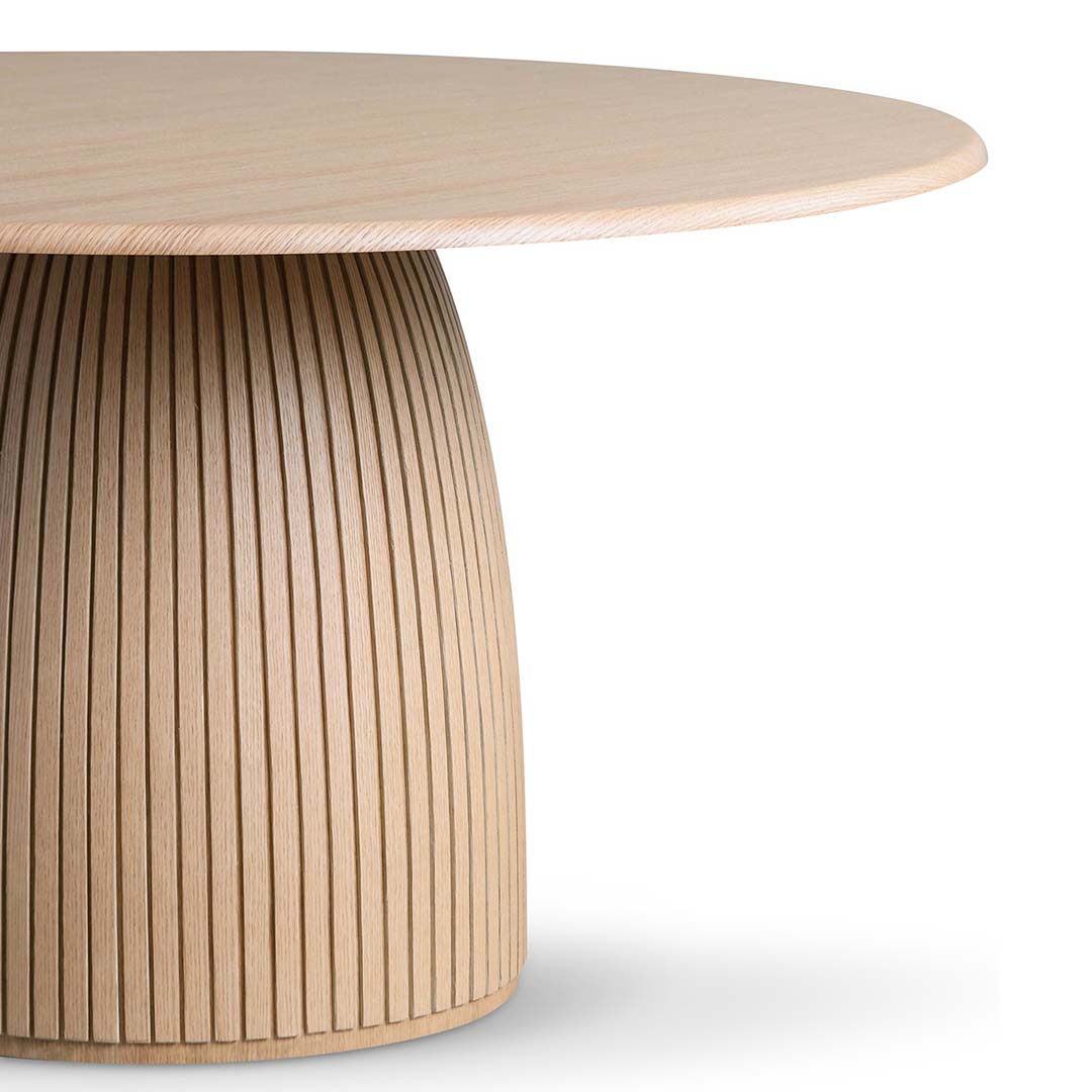 1.4m Round Siena Dining Table - Natural
