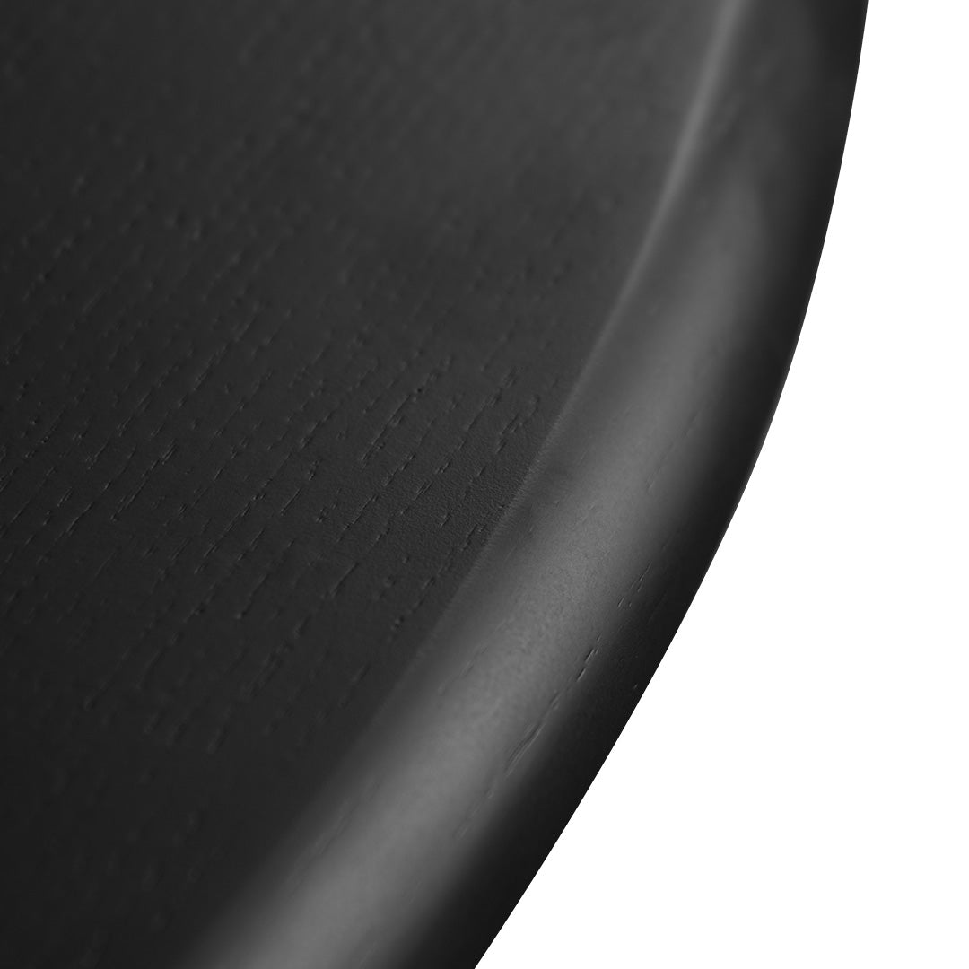 1.4m Round Siena Dining Table - Full Black