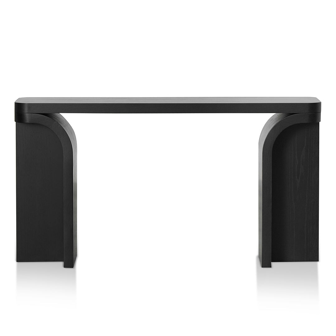 1.5m Ferrara Console Table - Black Oak