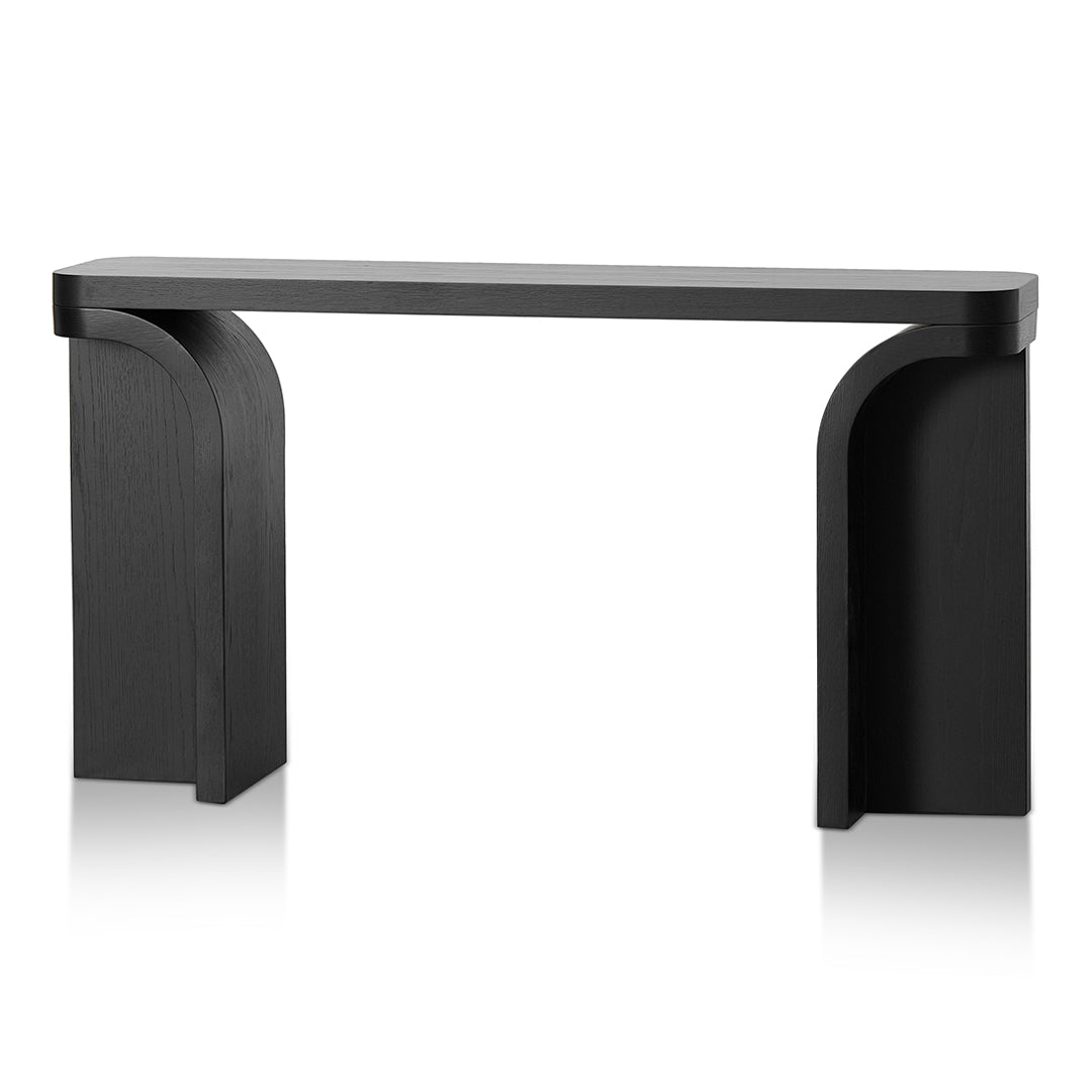1.5m Ferrara Console Table - Black Oak