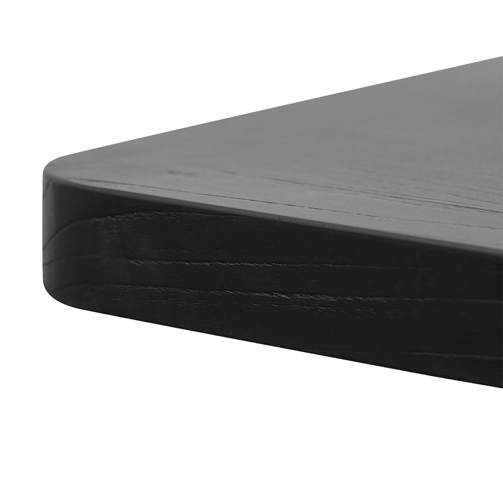 3m Elm Siena Dining Table - Full Black