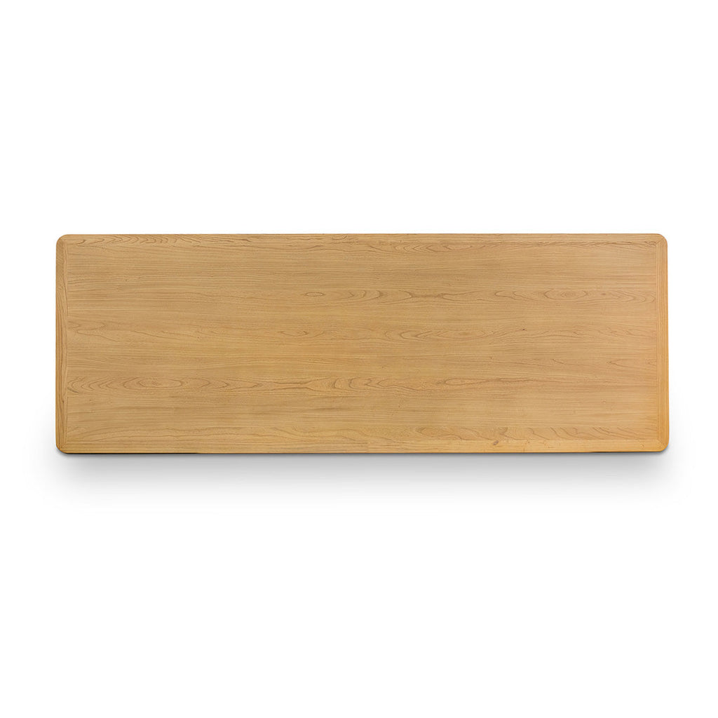 3m Elm Siena Dining Table - Natural