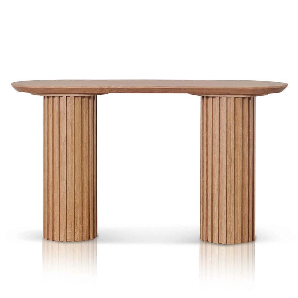 1.4m Ferrara Console Table - Natural Oak
