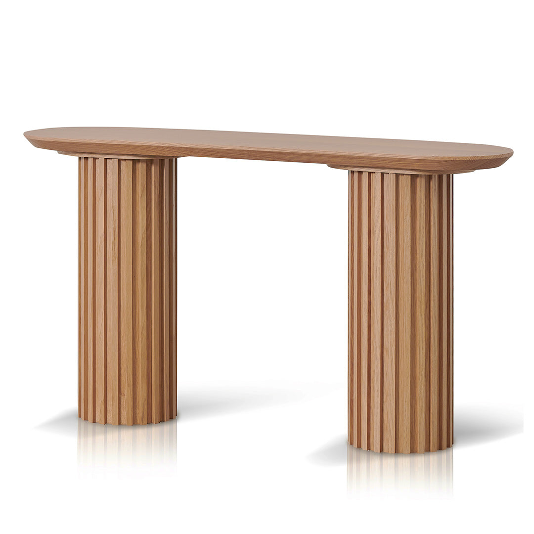 1.4m Ferrara Console Table - Natural Oak