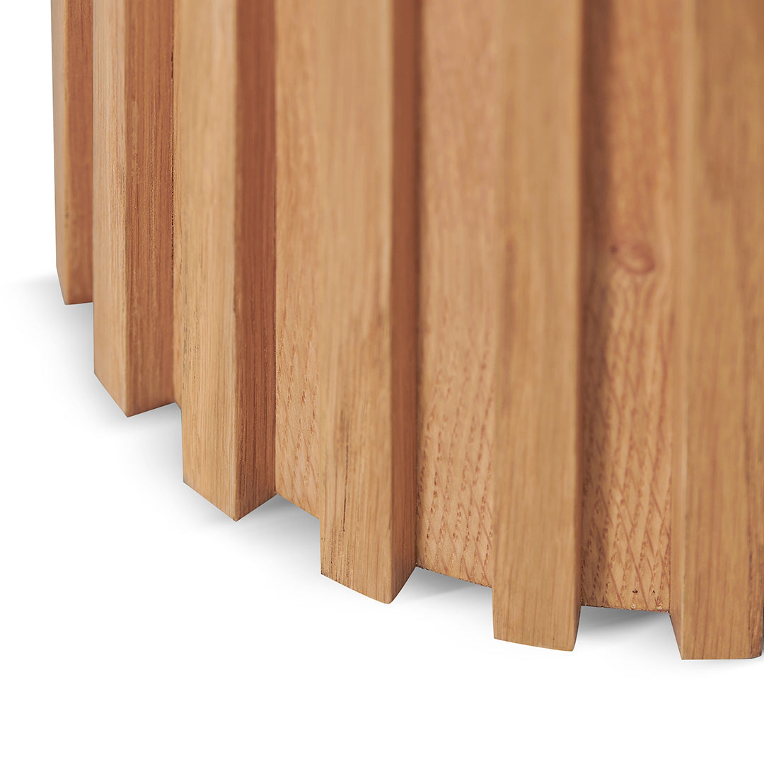 1.4m Ferrara Console Table - Natural Oak