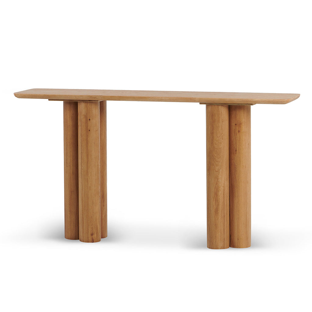 1.6m Ferrara Console Table - Natural