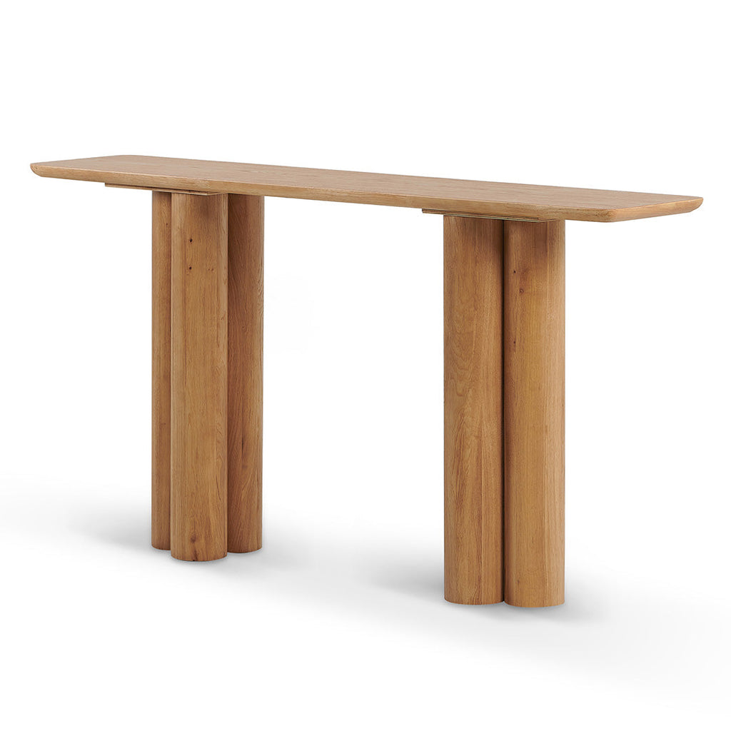 1.6m Ferrara Console Table - Natural