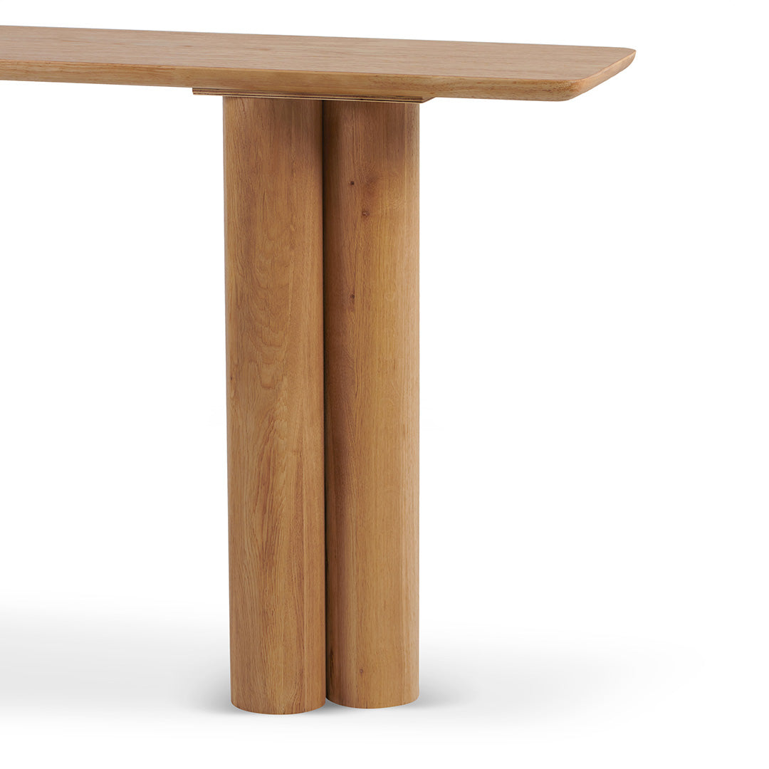 1.6m Ferrara Console Table - Natural
